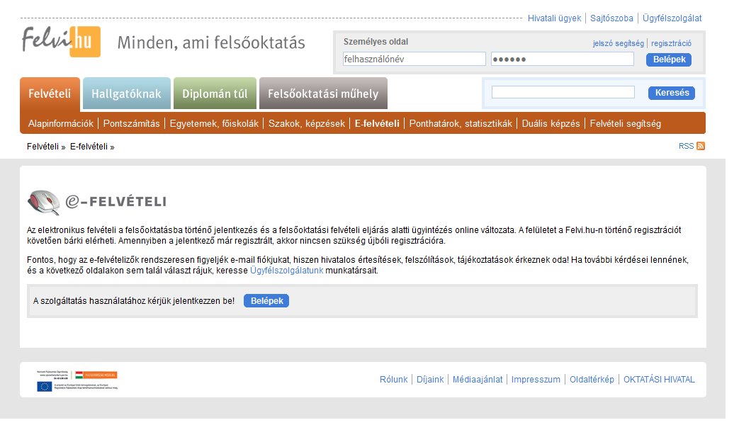 Magyarországi felvételi: Csütörtökig kell hitelesíteni a jelentkezéseket