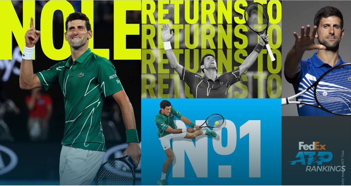 Đoković a világranglista élén, Györe egy helyet javított