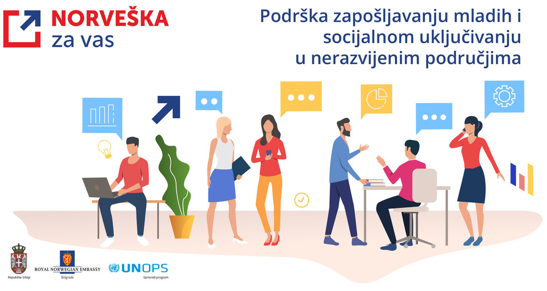 Norvégia félmillió euróval támogatja a szerbiai fiatalok elhelyezkedését