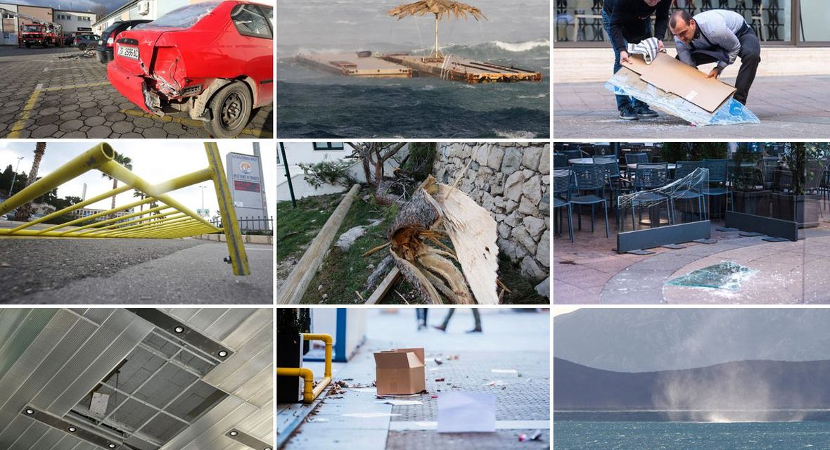 A viharos időjárás fennakadásokat okozott a közlekedésben Horvátországban