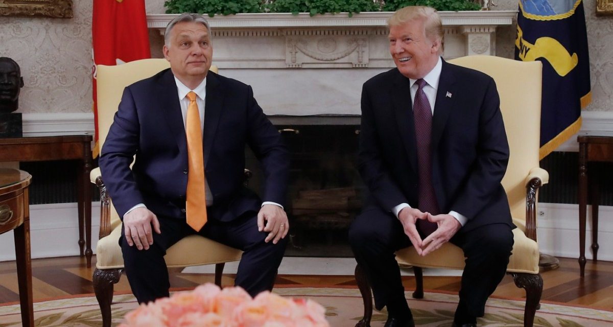 Orbán Viktor Donald Trumppal tárgyalt