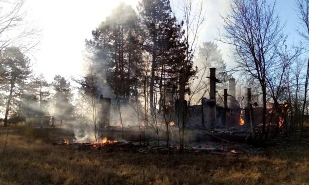 Leégett a November 29. határőrtorony