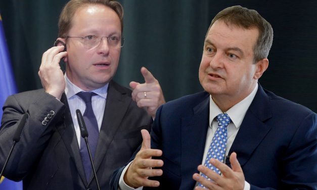 Botrány a bővítési biztos és a szerb kormánytagok gyűlésén – Dačić kellemetlenkedett, Várhelyi elhagyta az ülést