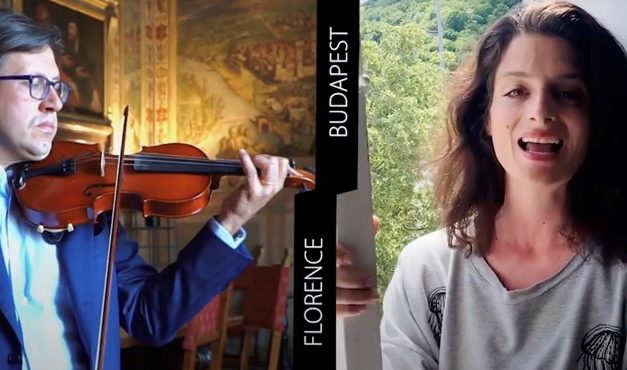 Európai ablakokból csendült fel Beethoven Örömódája (Videó)