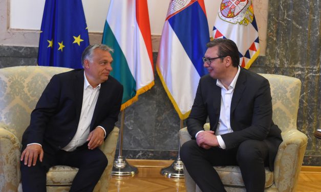Aleksandar Vučić Orbán Viktorral tárgyalt Belgrádban