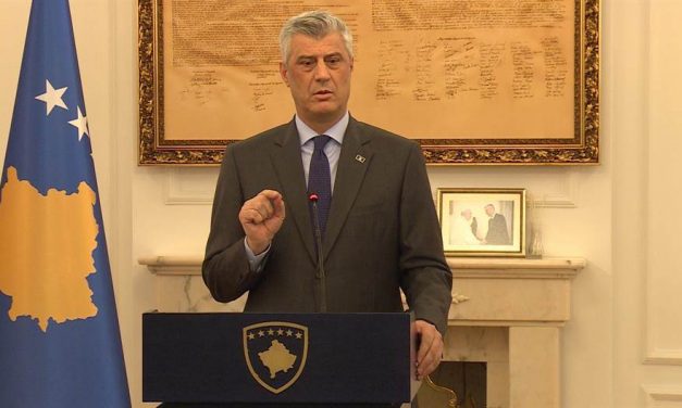 Hashim Thaçi visszavonul