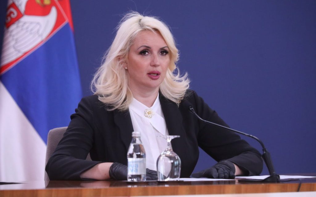 Kisić Tepavčević: Nem a választások miatt nőtt a fertőzöttek száma