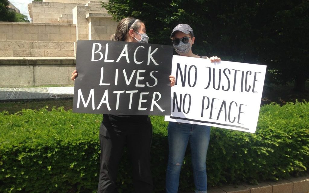 A rasszizmus ellen tüntettek Budapesten