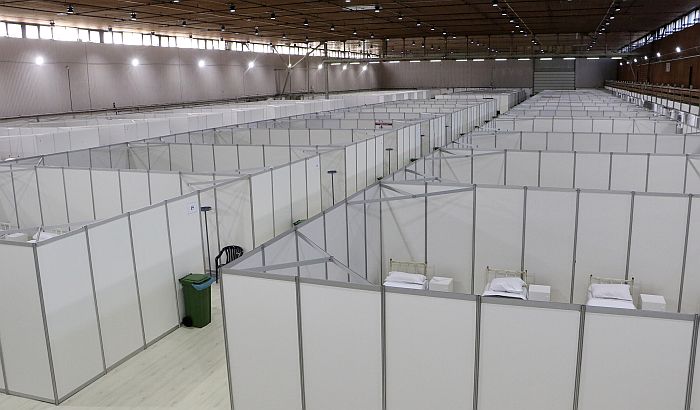 Bezárják az Újvidéki Vásár területén kialakított koronavírus-kórházat
