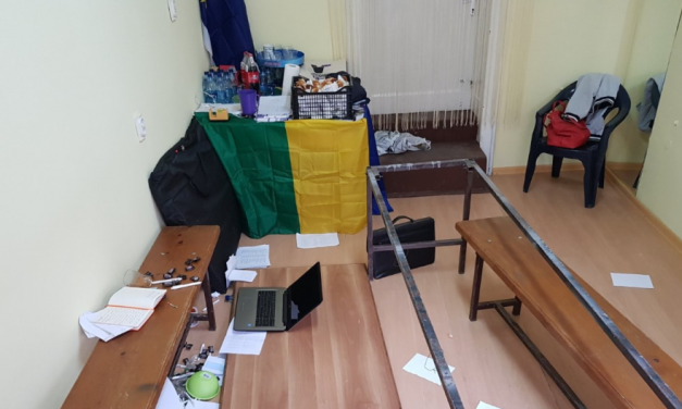Incidens Karlócán a Vajdasági Front irodájában