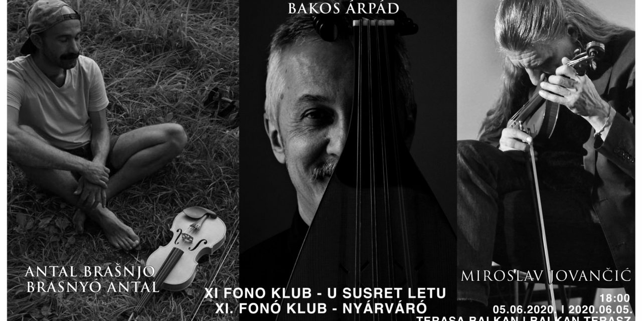 Magyarkanizsán koncertezik a Bakos-Brasnyó-Jovančić trió (Videók)