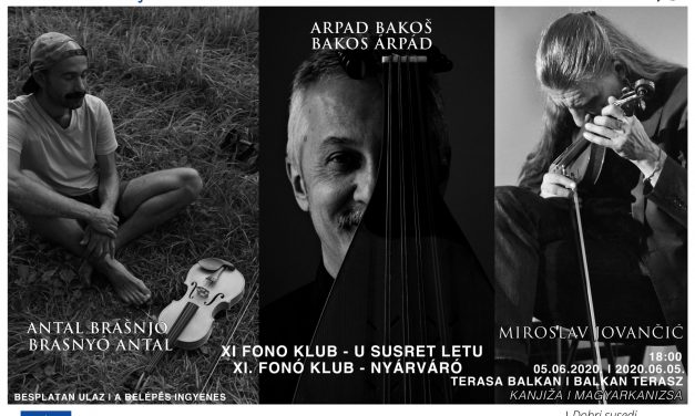 Magyarkanizsán koncertezik a Bakos-Brasnyó-Jovančić trió (Videók)