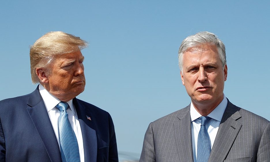 Koronavírusos lett Trump nemzetbiztonsági tanácsadója