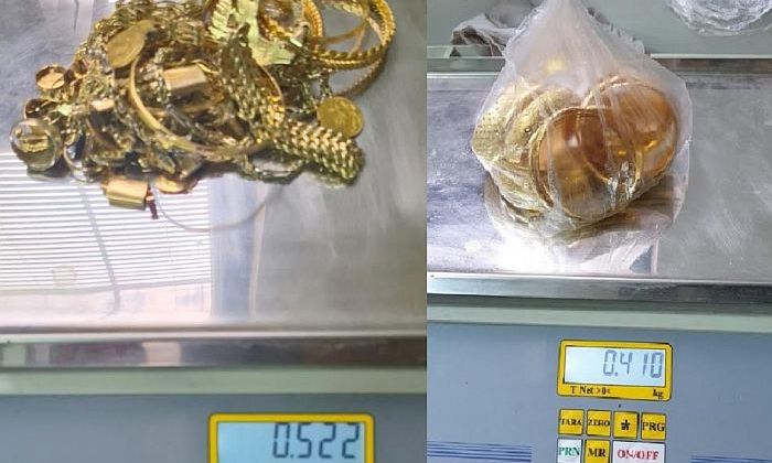 Egy kiló aranyat foglaltak le a horgosi vámosok a hétvégén