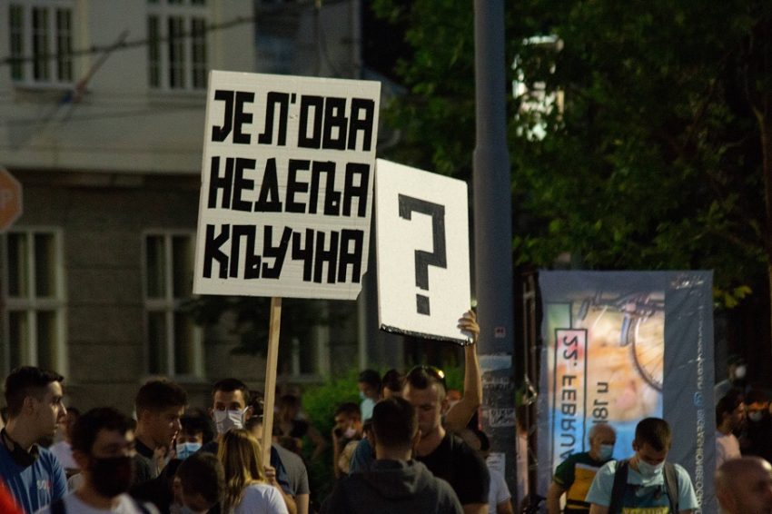 „Belgrád utcái, mint a kilencvenes években”