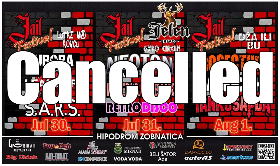 Elmarad a Jail Fesztivál
