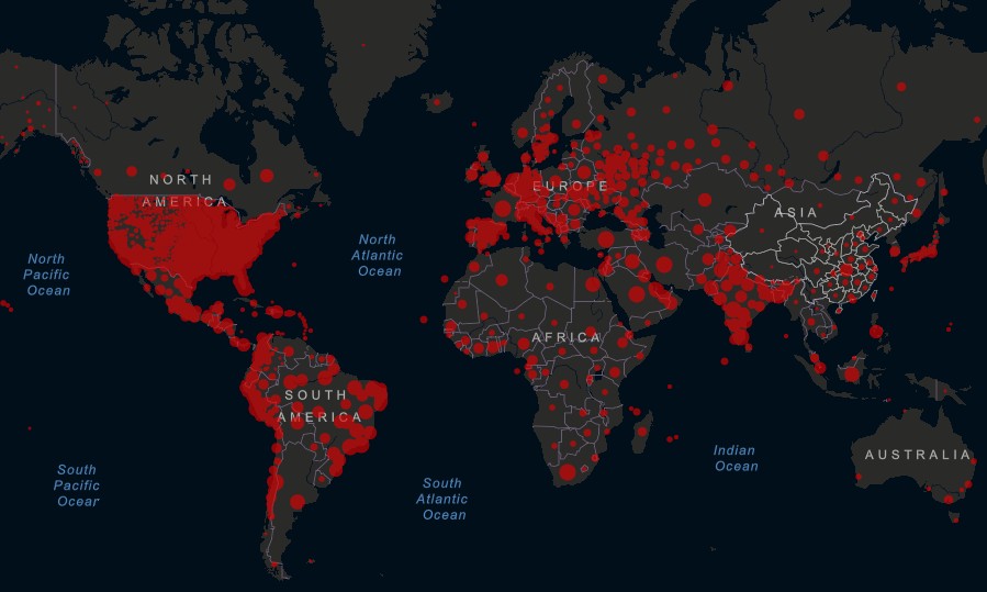 Meghaladta a 15,4 milliót a fertőzöttek száma a világon