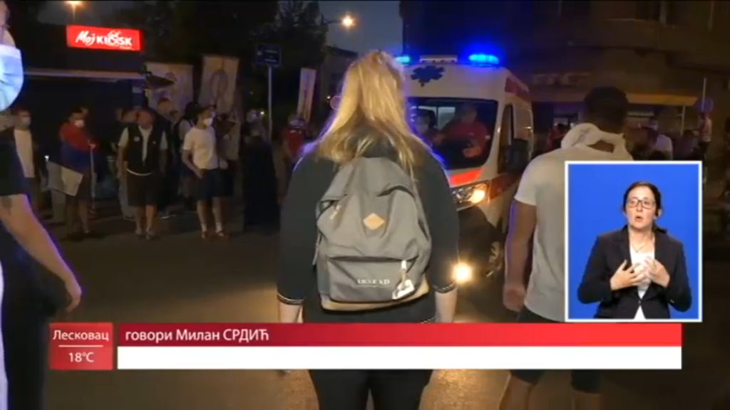 Újvidék: Megtámadták az RTS stábját, megsérült az operatőr