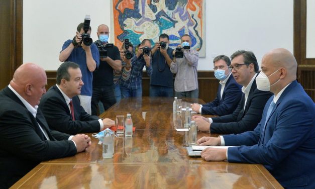 Dačić: Büszkék vagyunk a haladókkal elért közös eredményekre