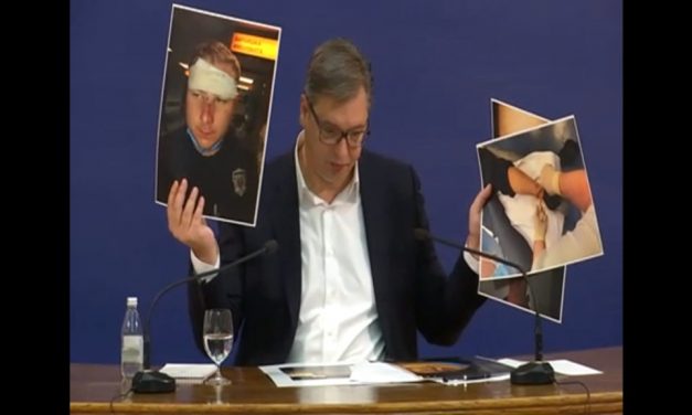 Vučić: Аz elmúlt évek legbrutálisabb erőszakos cselekedetének voltunk tanúi