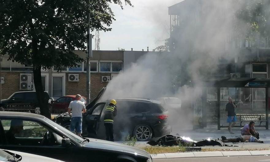 Belgrád: Felrobbantották egy alvilági személy terepjáróját (Videó)