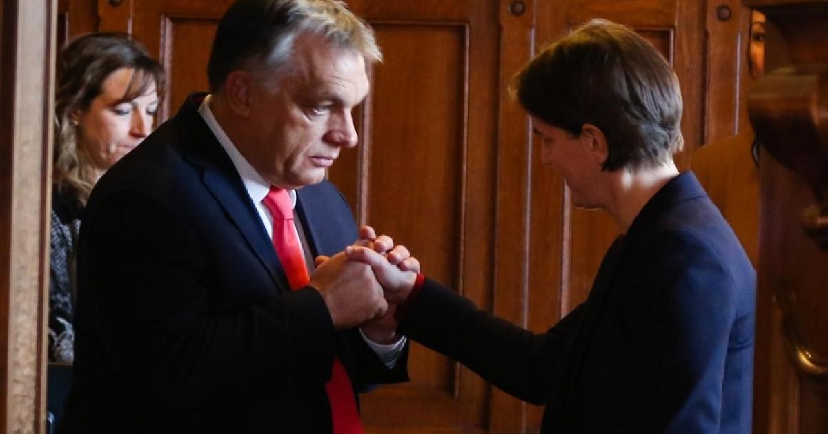 Orbán születésnapi jókívánságai Brnabićnak