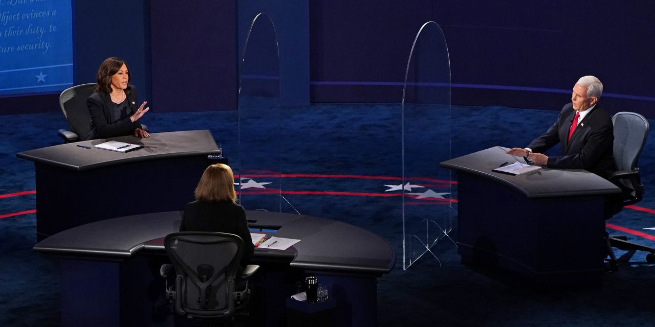 <span class="entry-title-primary">Litániát tartott, legyet aratott</span> <span class="entry-subtitle">Mike Pence alelnök szerencsétlen tévépárbaja Kamala Harris szenátorral</span>