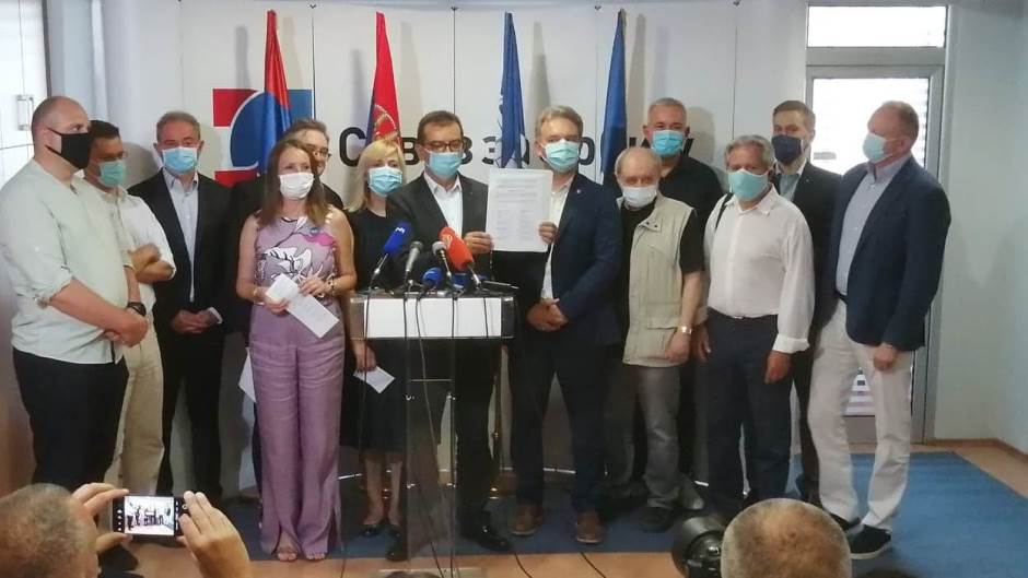 Szerbiai Egyesült Ellenzék: Nincs legitimitása az új szerb kormánynak