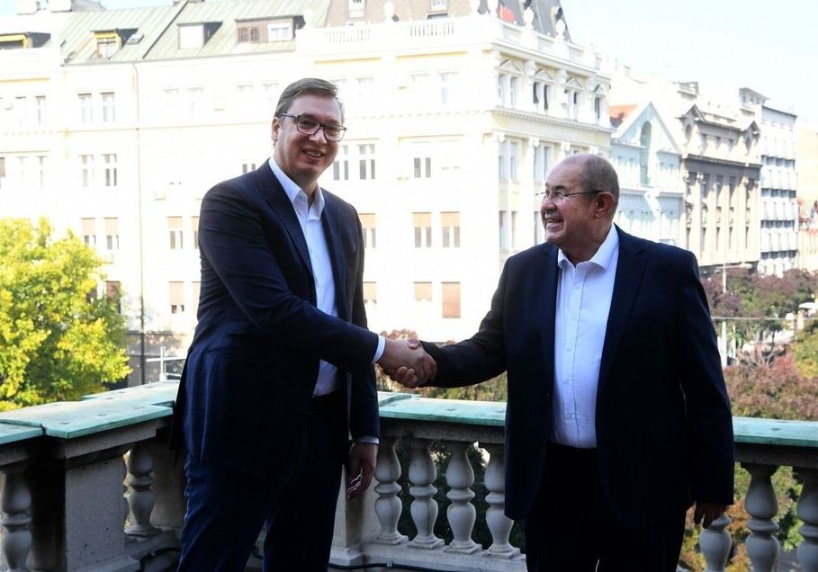 Pásztor István Aleksandar Vučićtyal tárgyalt