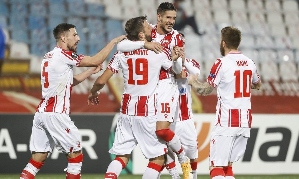 Négy góllal nyert a C. zvezda az Európa-ligában