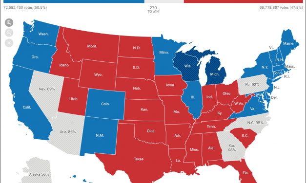 <span class="entry-title-primary">USA: Számlálni, vagy leállni?</span> <span class="entry-subtitle">Alig mozdult az elnökválasztási mérleg nyelve csütörtökön</span>