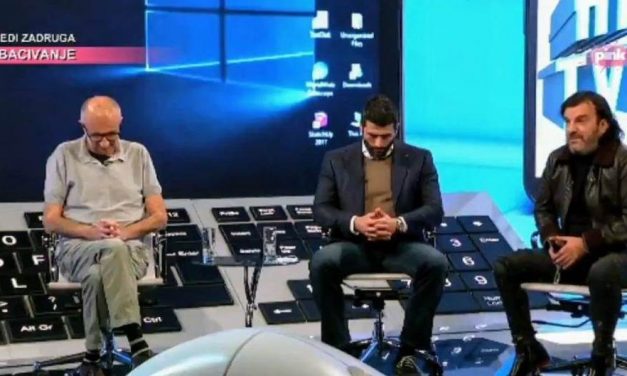 Aca Lukas élő adásban sértegette az N1 Televízió újságírónőjét