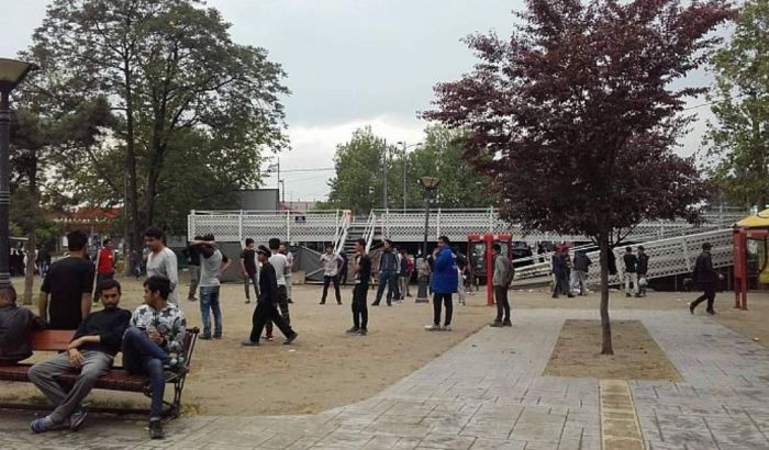 Az illegális bevándorlók ellen tüntettek Šiden