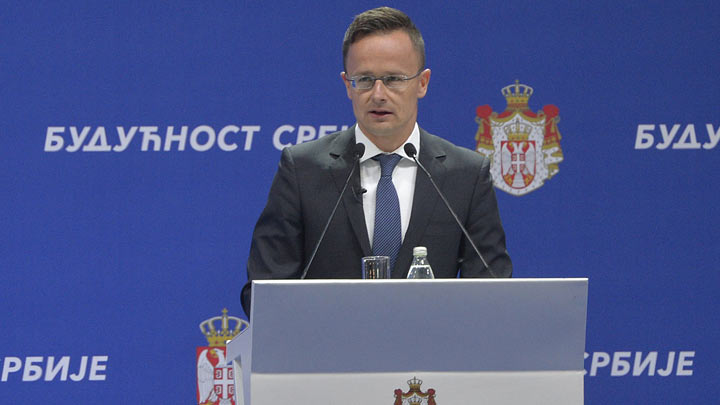 Szijjártó: Ha rajtunk múlna, Szerbia már tegnap az Európai Unió tagjává vált volna