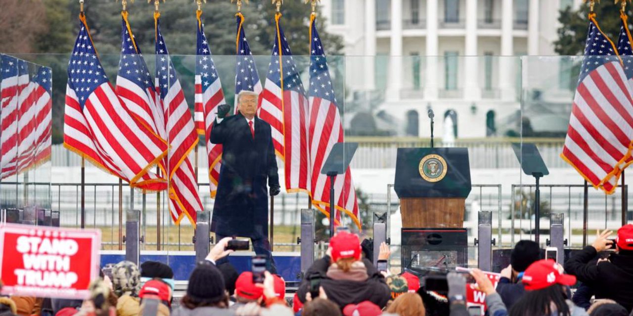 <span class="entry-title-primary">Hogyan uszított Trump az ostrom előtt (és után)</span> <span class="entry-subtitle">Tekintse meg az amerikai elnök teljes beszédét</span>