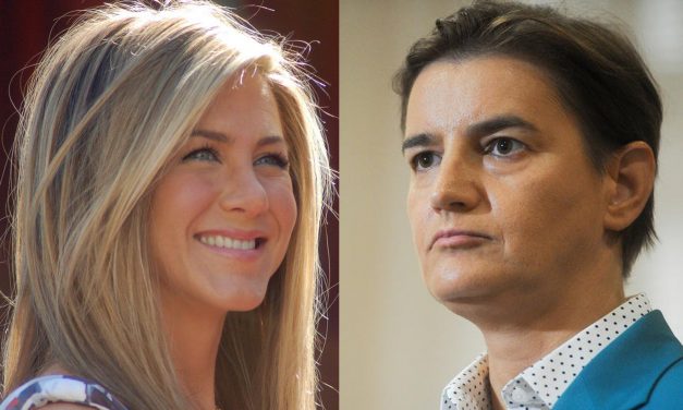 Jennifer Aniston kiposztolta az Instagramra Ana Brnabić fotóját