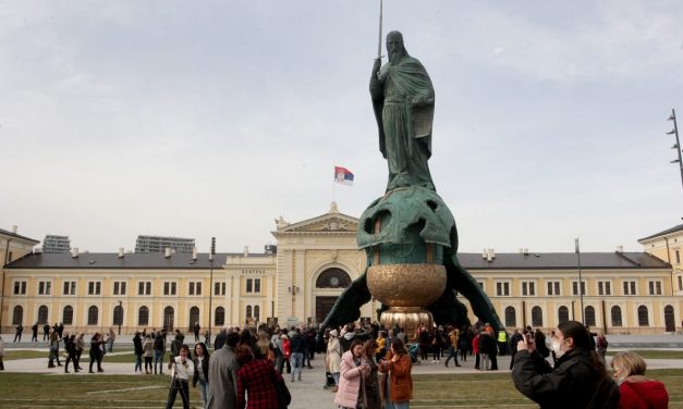 Még mindig titok Stefan Nemanja szobrának az ára