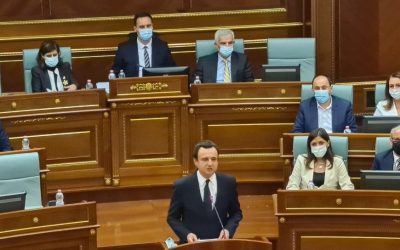 Kurti nem hajlandó válaszolni a koszovói parlament képviselőinek kérdésére