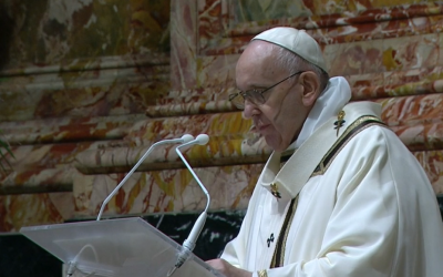 Ferenc pápa a háborúk leállítását kérte a békének szentelt imavirrasztáson