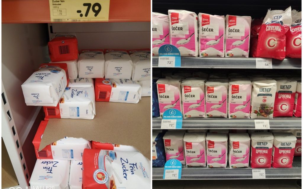 Vučić: Korlátozzuk a cukor árát, tekintet nélkül a mennyiségre