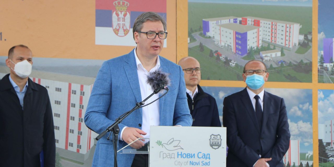 Letették az újvidéki covid-kórház alapkövét (Fotók+Videó)