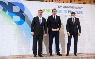 Brdo-Brioni csúcstalálkozó Szkopjében