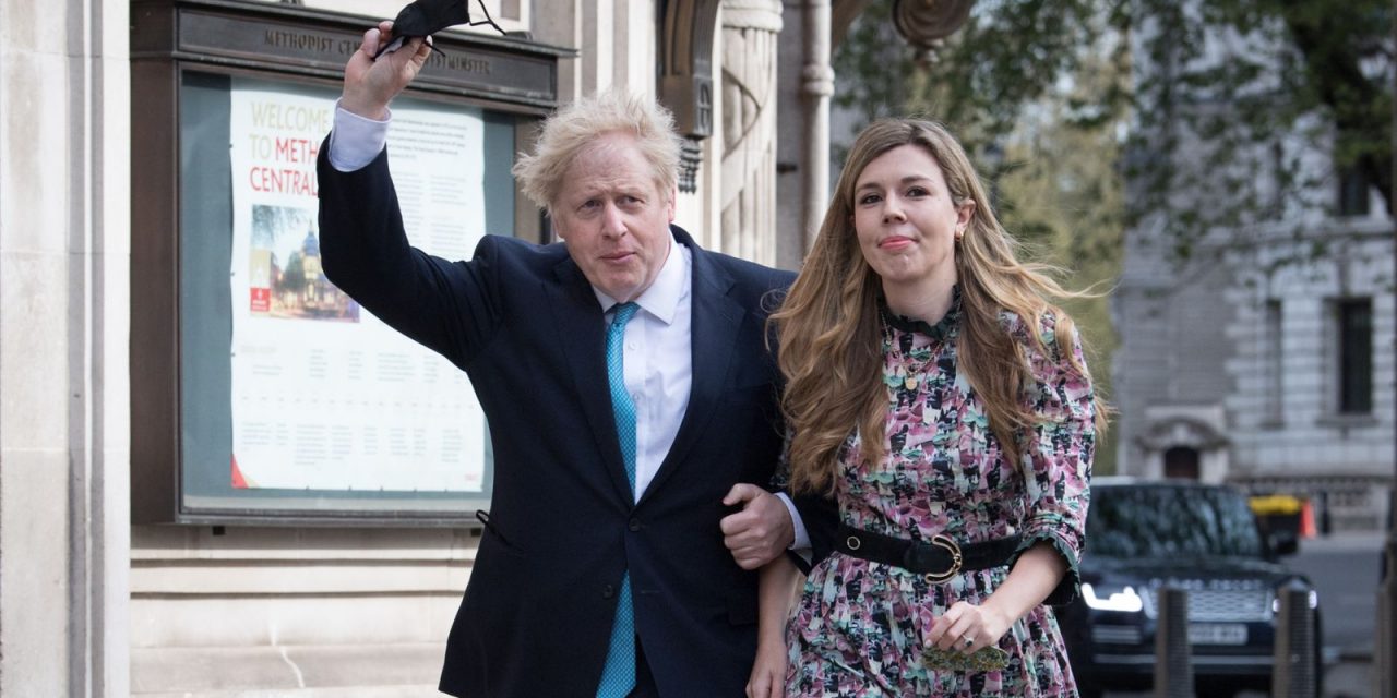 Titokban nősült meg a brit miniszterelnök