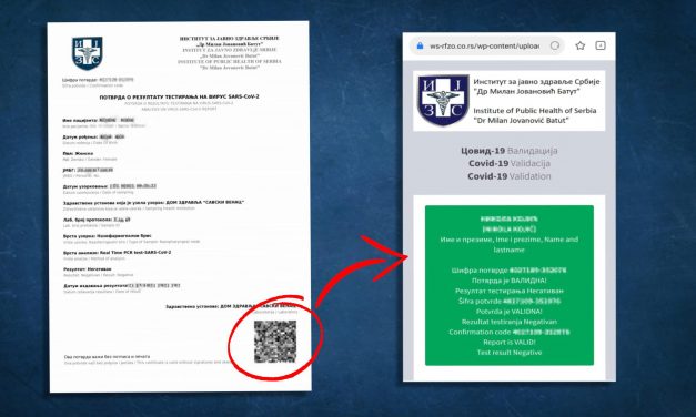 Szerbiában 4 ezer dinárért lehet hamis PCR-teszthez jutni