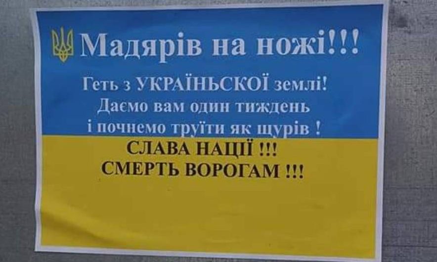 Késhegyre a magyarokkal – megfenyegették a beregszászi magyarokat