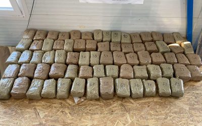 Öt kiló marihuánát próbált csempészni Röszkénél