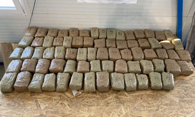 Öt kiló marihuánát próbált csempészni Röszkénél