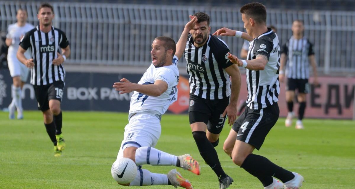 Negyedóra alatt három gólt lőtt a Partizan a TSC-nek
