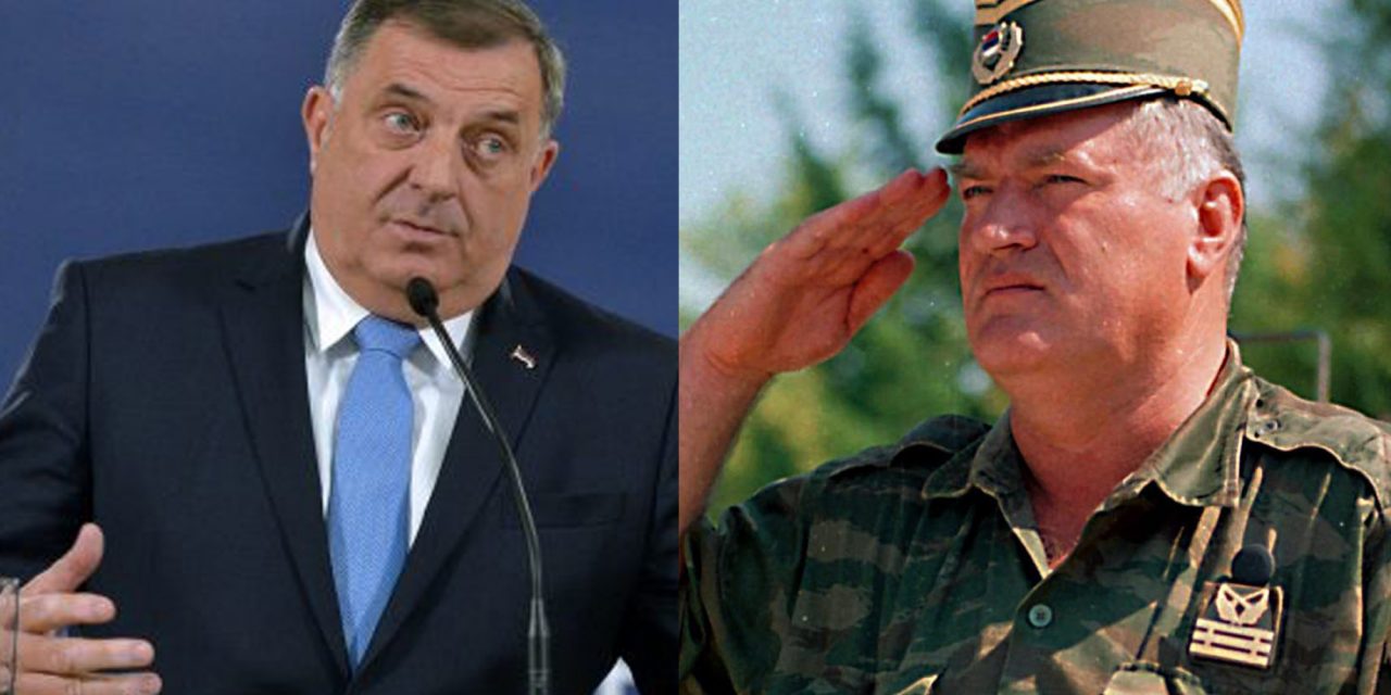 Dodik: Mladić a szememben nem háborús bűnös, hanem katona