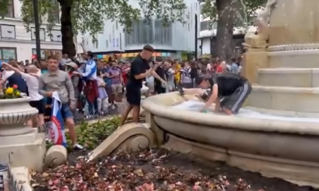 Káosz az EB-n: Életveszélyesen megsérült egy skót szurkoló (Videó)